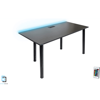 SyberDesk Gaming Desk mit LED: Bild 2