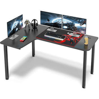 Eckschreibtisch Computertisch Schreibtisch Arbeitstisch Gaming Bürotisch K-Form 